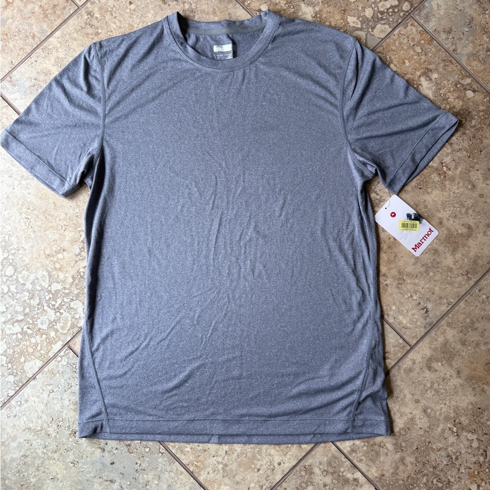 NWT! Marmot Gray Conveyor T-Shirt